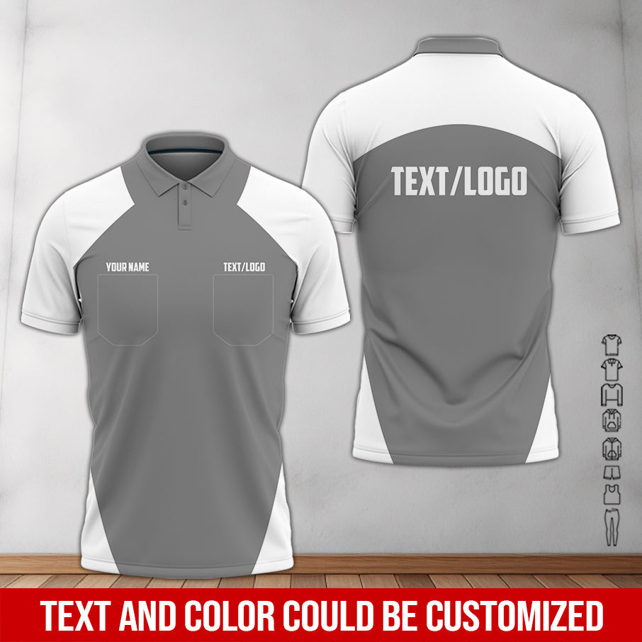 Blisscorners Custom Name Mechanic Shirt in White, Unisex Work Shirt for Car Technicians, Great Gift for Him, Available in Sizes S to 5XL