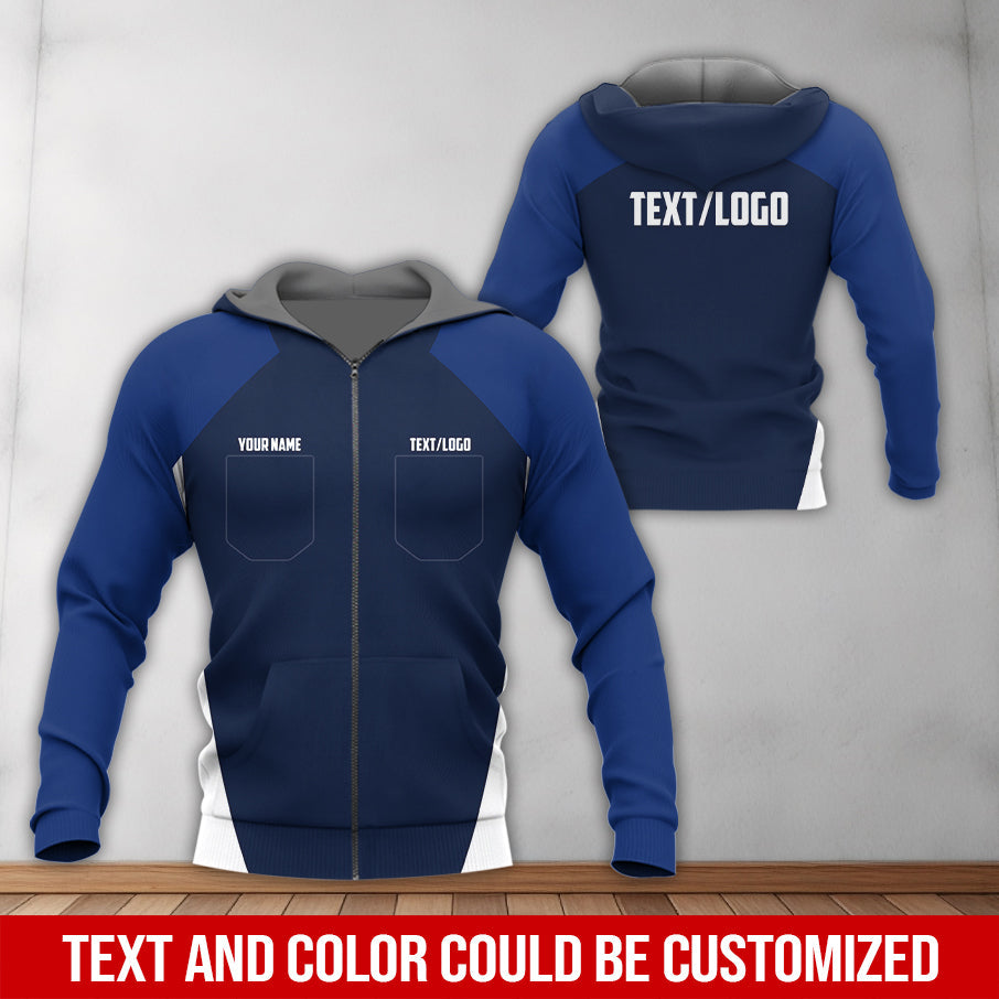 Blisscorners Custom Name Mechanic Shirt in Navy, Unisex Work Shirt for Car Technicians, Great Gift for Him, Available in Sizes S to 5XL
