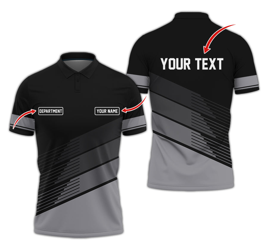 Blisscorners Custom Mechanic Shirt with Name, Unique Custom Shirt for Mechanics, Gift for Men Who Fix Everything, Available in Grey Size S to 5XL