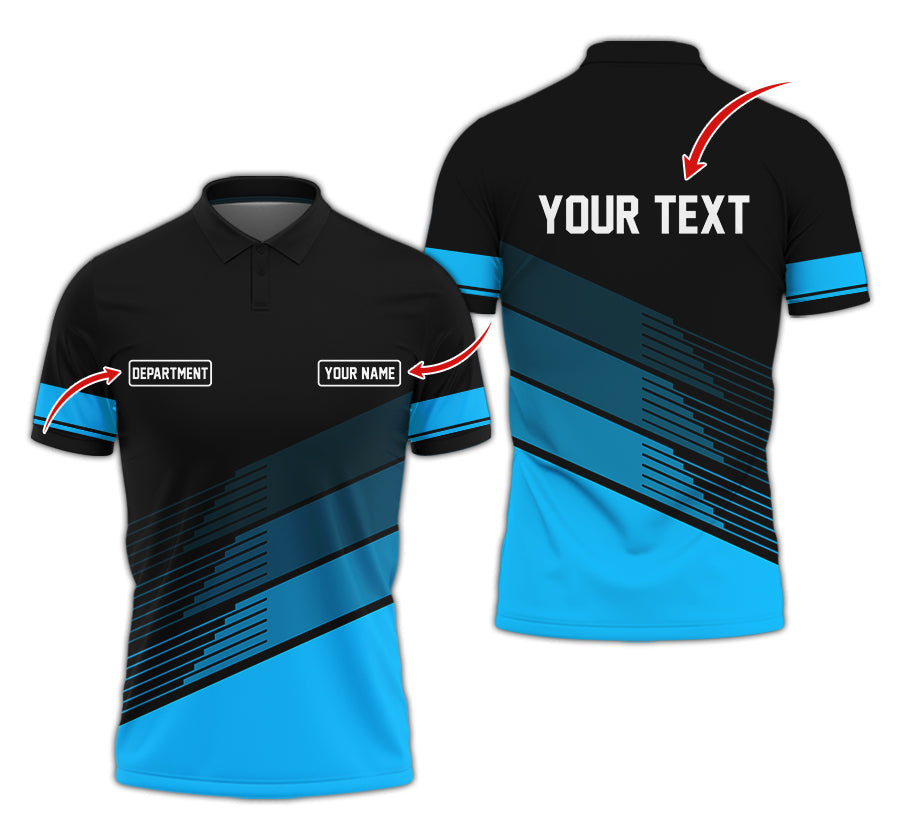 Blisscorners Custom Mechanic Shirt with Name, Unique Custom Shirt for Mechanics, Gift for Men Who Fix Everything, Available in Blue Size S to 5XL