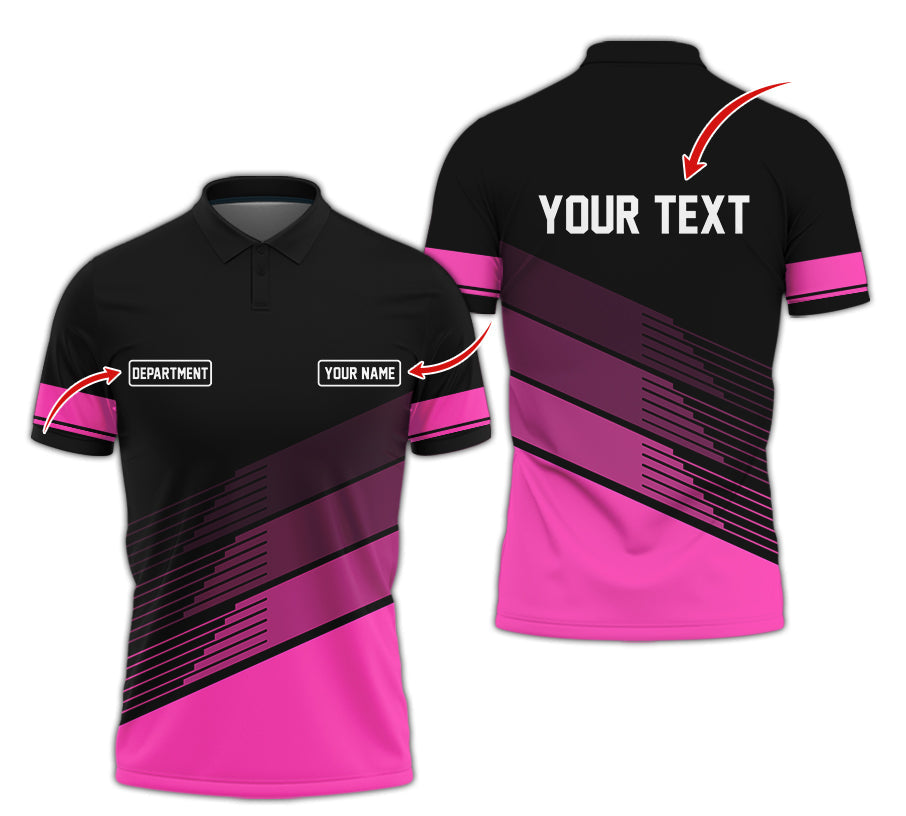 Blisscorners Custom Mechanic Shirt with Name, Unique Custom Shirt for Mechanics, Gift for Men Who Fix Everything, Available in Pink Size S to 5XL