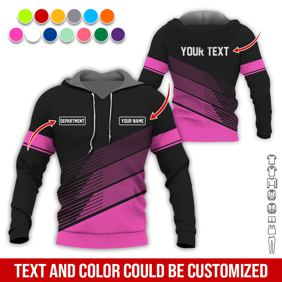 Blisscorners Custom Mechanic Shirt with Name, Unique Custom Shirt for Mechanics, Gift for Men Who Fix Everything, Available in Pink Size S to 5XL