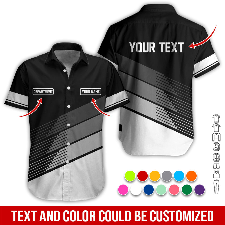 Blisscorners Custom Mechanic Shirt with Name, Unique Custom Shirt for Mechanics, Gift for Men Who Fix Everything, Available in White Size S to 5XL