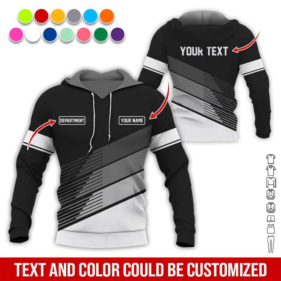 Blisscorners Custom Mechanic Shirt with Name, Unique Custom Shirt for Mechanics, Gift for Men Who Fix Everything, Available in White Size S to 5XL