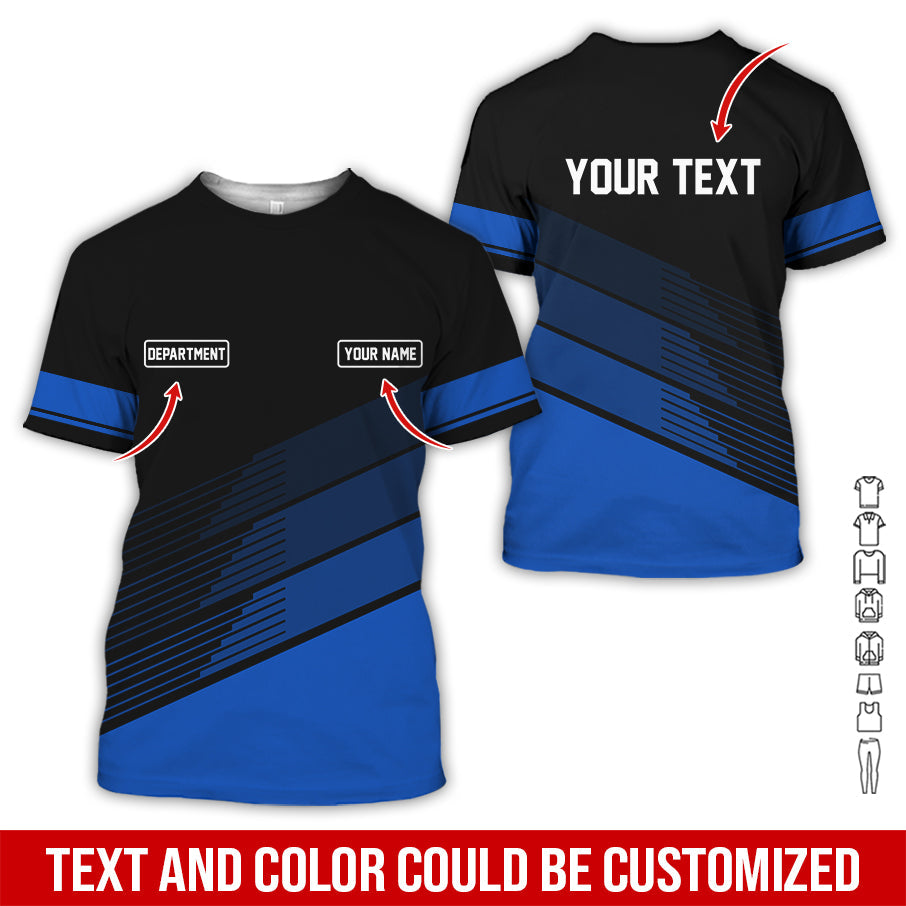 Blisscorners Custom Mechanic Shirt with Name, Unique Custom Shirt for Mechanics, Gift for Men Who Fix Everything, Available in Navy Size S to 5XL