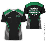 Blisscorners Best Custom Mechanic Shirt for Men, Perfect Gift for Car Guys, Diesel Techs, and Shop Crews, Unisex Green Mechanic Shirt