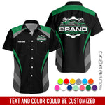 Blisscorners Best Custom Mechanic Shirt for Men, Perfect Gift for Car Guys, Diesel Techs, and Shop Crews, Unisex Green Mechanic Shirt