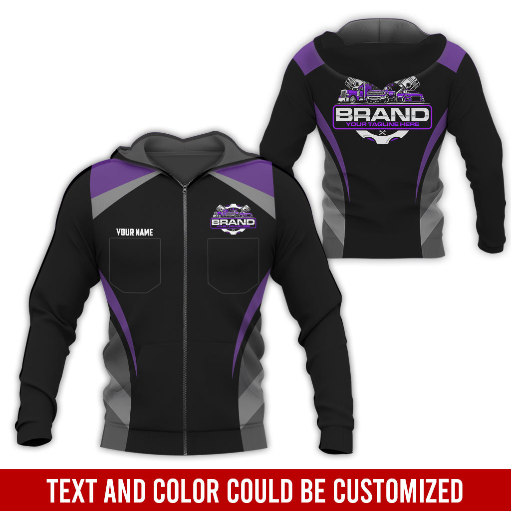 Blisscorners Best Custom Mechanic Shirt for Men, Perfect Gift for Car Guys, Diesel Techs, and Shop Crews, Unisex Purple Mechanic Shirt