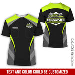 Blisscorners Best Custom Mechanic Shirt for Men, Perfect Gift for Car Guys, Diesel Techs, and Shop Crews, Unisex Yellow Green Mechanic Shirt