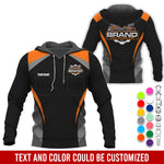 Blisscorners Best Custom Mechanic Shirt for Men, Printed Pocket Shirt, Perfect Gift for Car Guys, Diesel Techs, and Shop Crews, Unisex Orange Mechanic Shirt