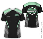 Blisscorners Best Custom Mechanic Shirt for Men, Perfect Gift for Car Guys, Diesel Techs, and Shop Crews, Unisex Seafoam Mechanic Shirt