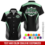 Blisscorners Best Custom Mechanic Shirt for Men, Perfect Gift for Car Guys, Diesel Techs, and Shop Crews, Unisex Seafoam Mechanic Shirt