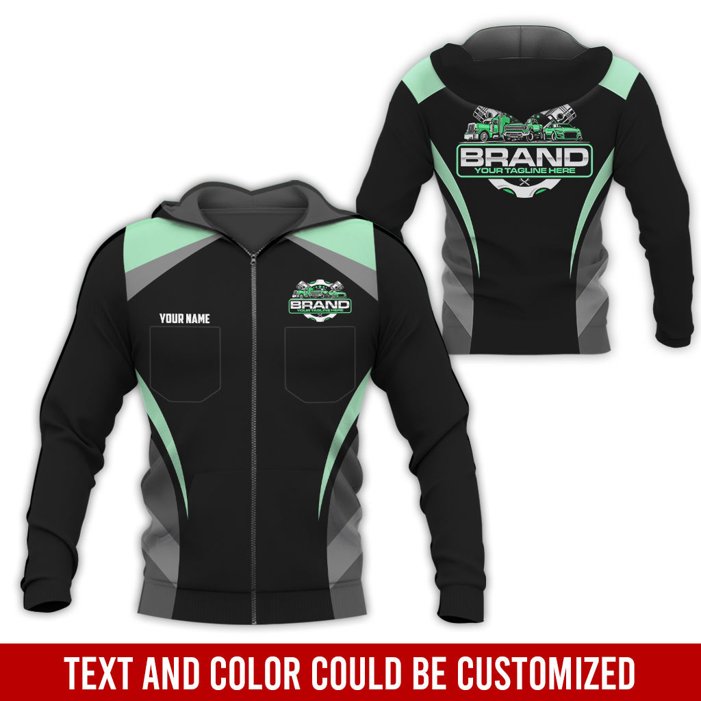 Blisscorners Best Custom Mechanic Shirt for Men, Perfect Gift for Car Guys, Diesel Techs, and Shop Crews, Unisex Seafoam Mechanic Shirt