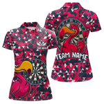 Blisscorners Funny Geometric Grunge Flamingo Dart Shirts For Men Custom Darts Jerseys Outfits, Darts GiftsÂ LM0705