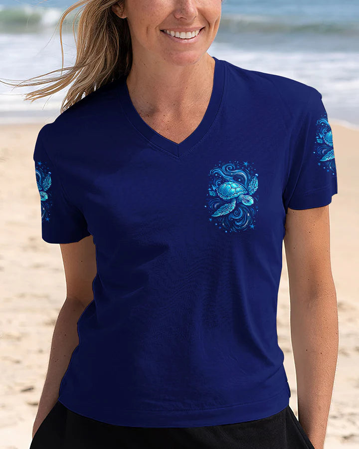 BLISSCORNERS SALTWATER HEALS EVERYTHING TURTLE ALL OVER PRINT 5