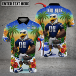 Blisscorners Billiard Bald Eagle Gridiron Champion Multicolor Customized Name, Team Name 3D Shirt