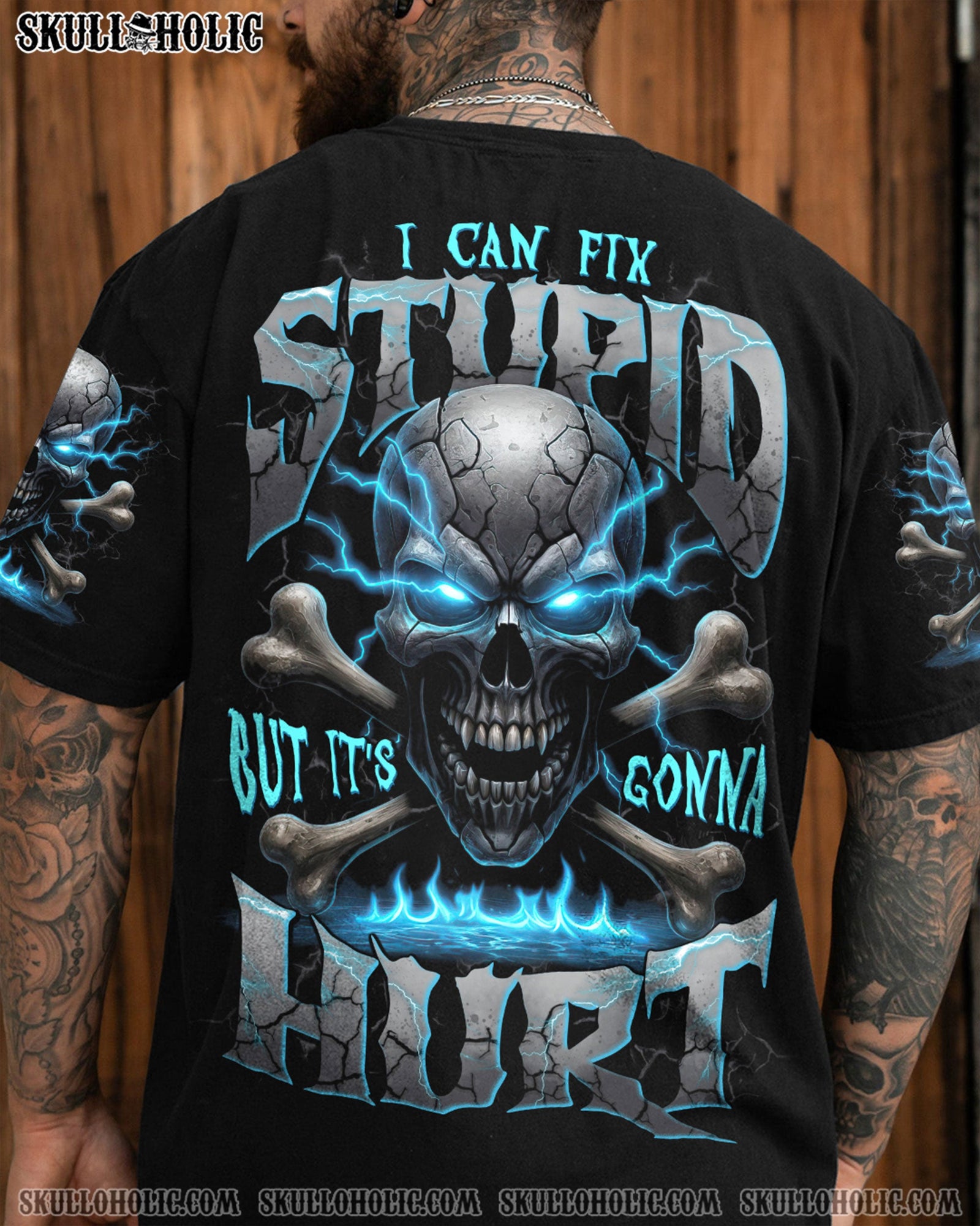 BLISSCORNERS I CAN FIX STUPID BUT IT'S GONNA HURT ALL OVER PRINT