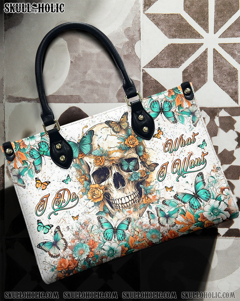 BLISSCORNERS I DO WHAT I WANT LEATHER HANDBAG