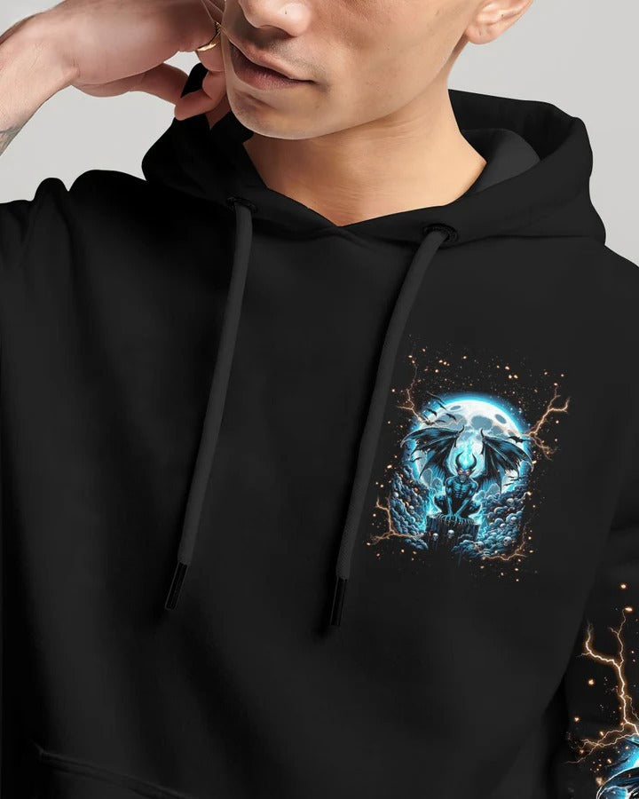 BLISSCORNERS I'M NEVER ALONE SKULL DEMON ALL OVER PRINT 5