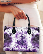 BLISSCORNERS A WEE BIT WICKED HALLOWEEN LEATHER HANDBAG