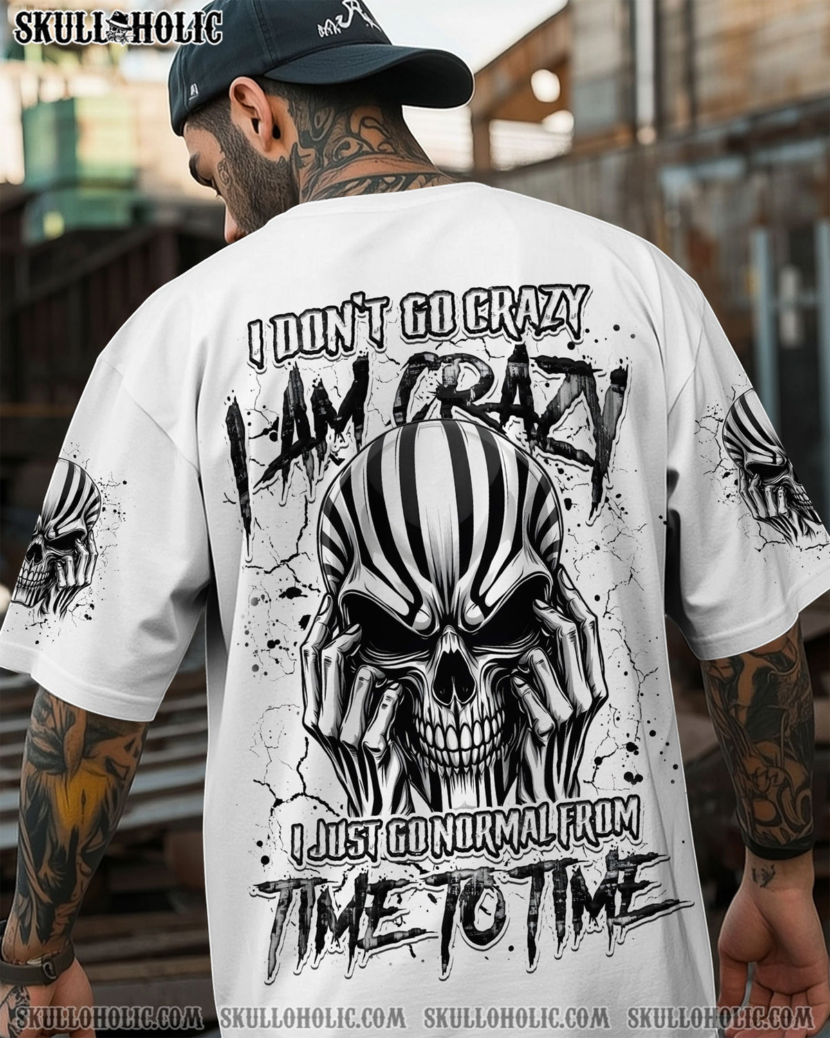 BLISSCORNERS I DON'T GO CRAZY ALL OVER PRINT