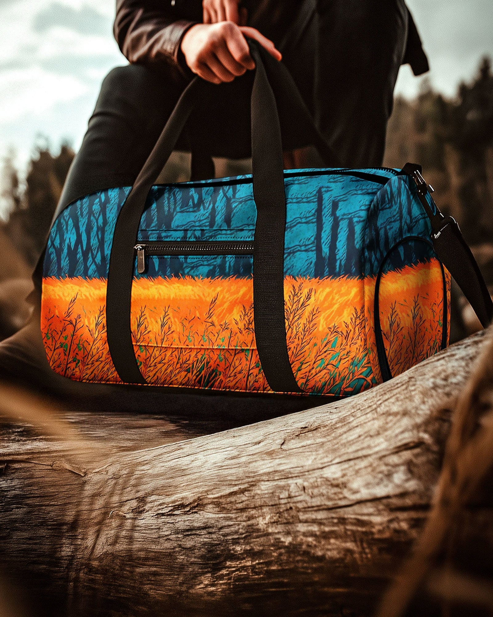 BLISSCORNERS DEER FOREST TRAVELLING BAG