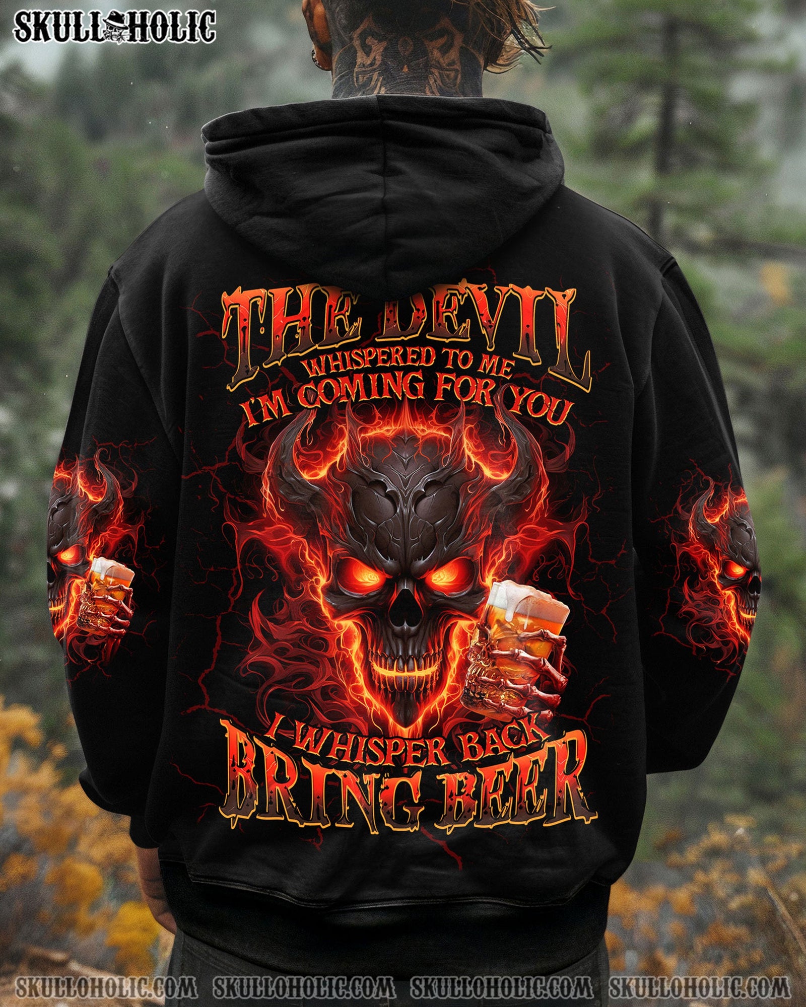 BLISSCORNERS THE DEVIL WHISPERED TO ME ALL OVER PRINT