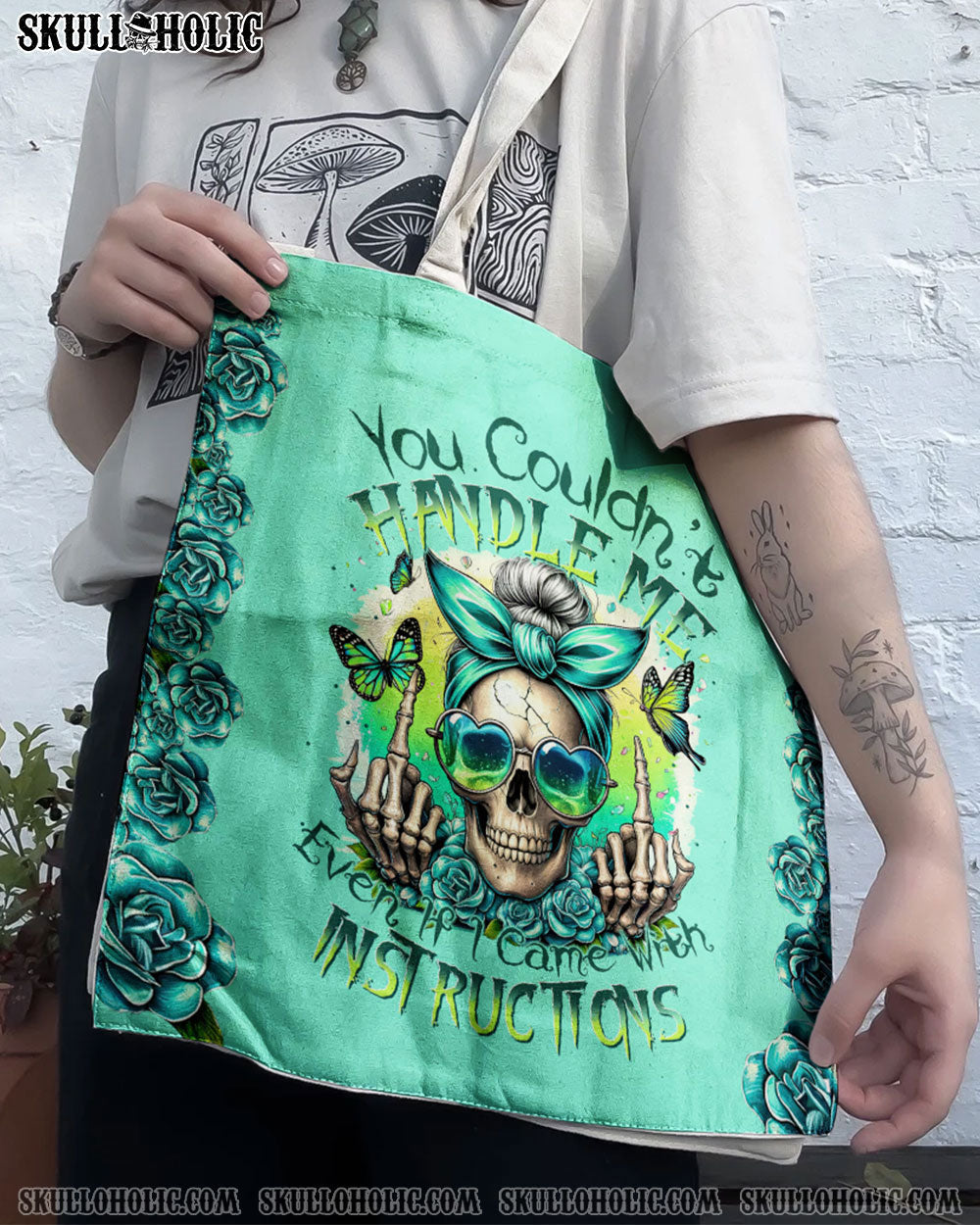 BLISSCORNERS YOU COULDN'T HANDLE ME MESSY BUN TIE DYE PHONE CASE