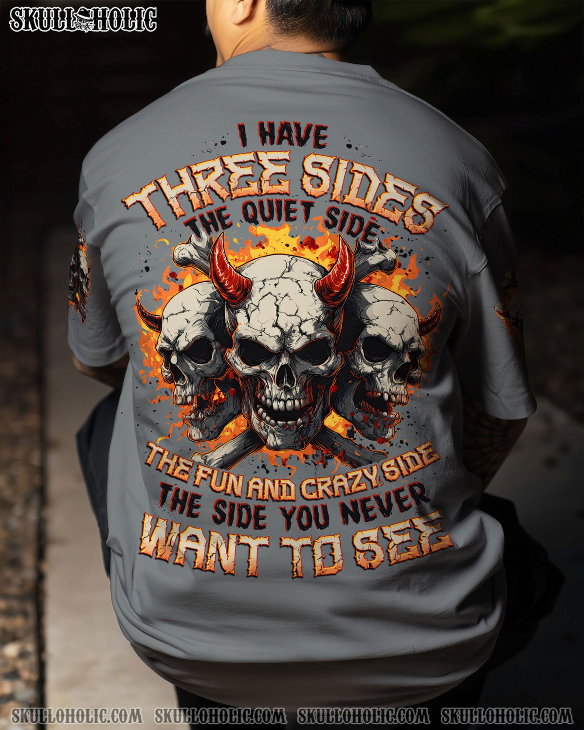 BLISSCORNERS I HAVE THREE SIDES ALL OVER PRINT