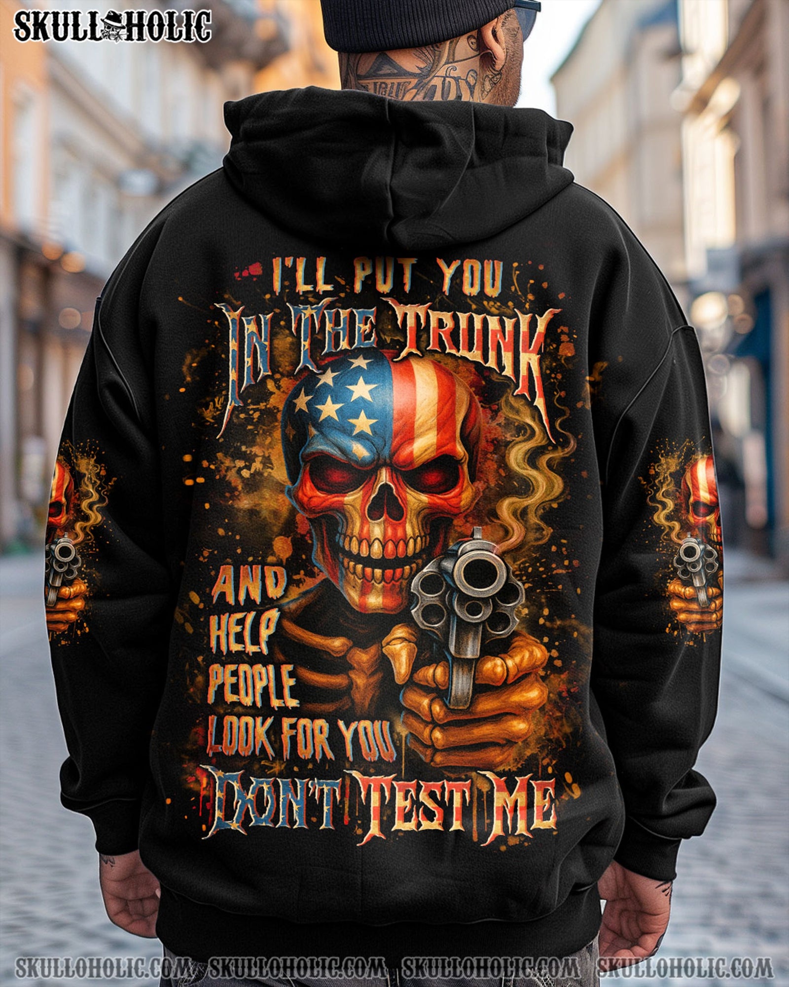 BLISSCORNERS I'LL PUT YOU IN THE TRUNK ALL OVER PRINT