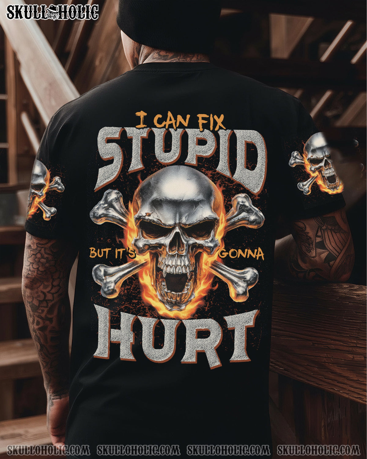 BLISSCORNERS I CAN FIX STUPID BUT IT'S GONNA HURT ALL OVER PRINT