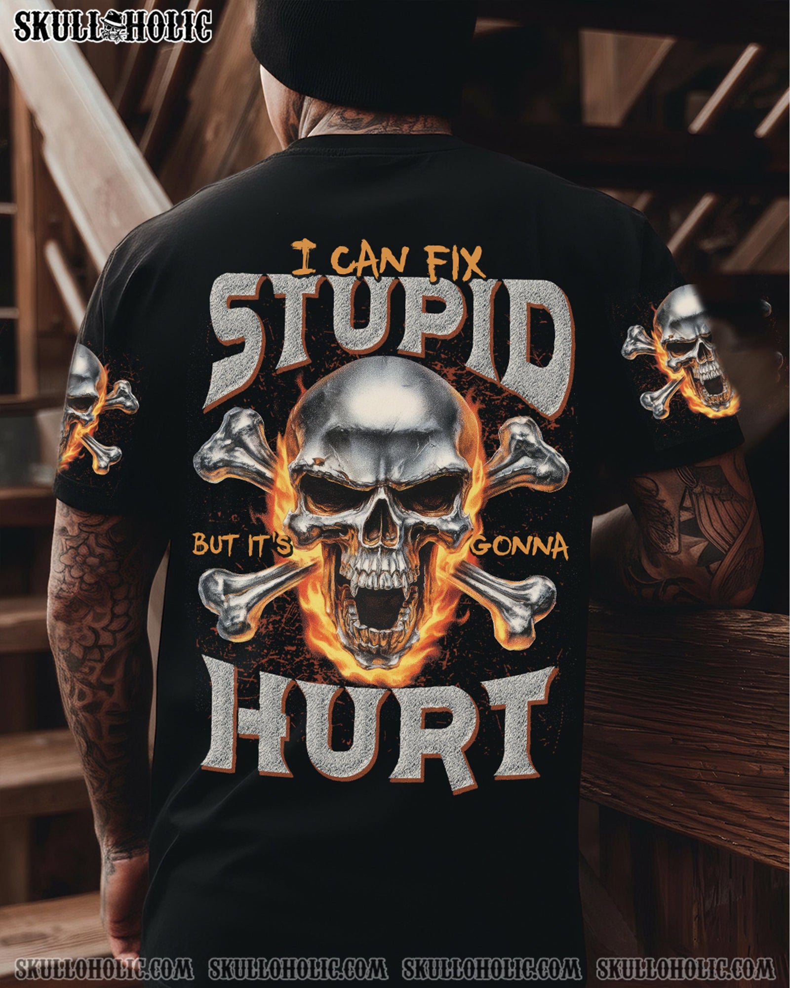BLISSCORNERS I CAN FIX STUPID BUT IT'S GONNA HURT ALL OVER PRINT