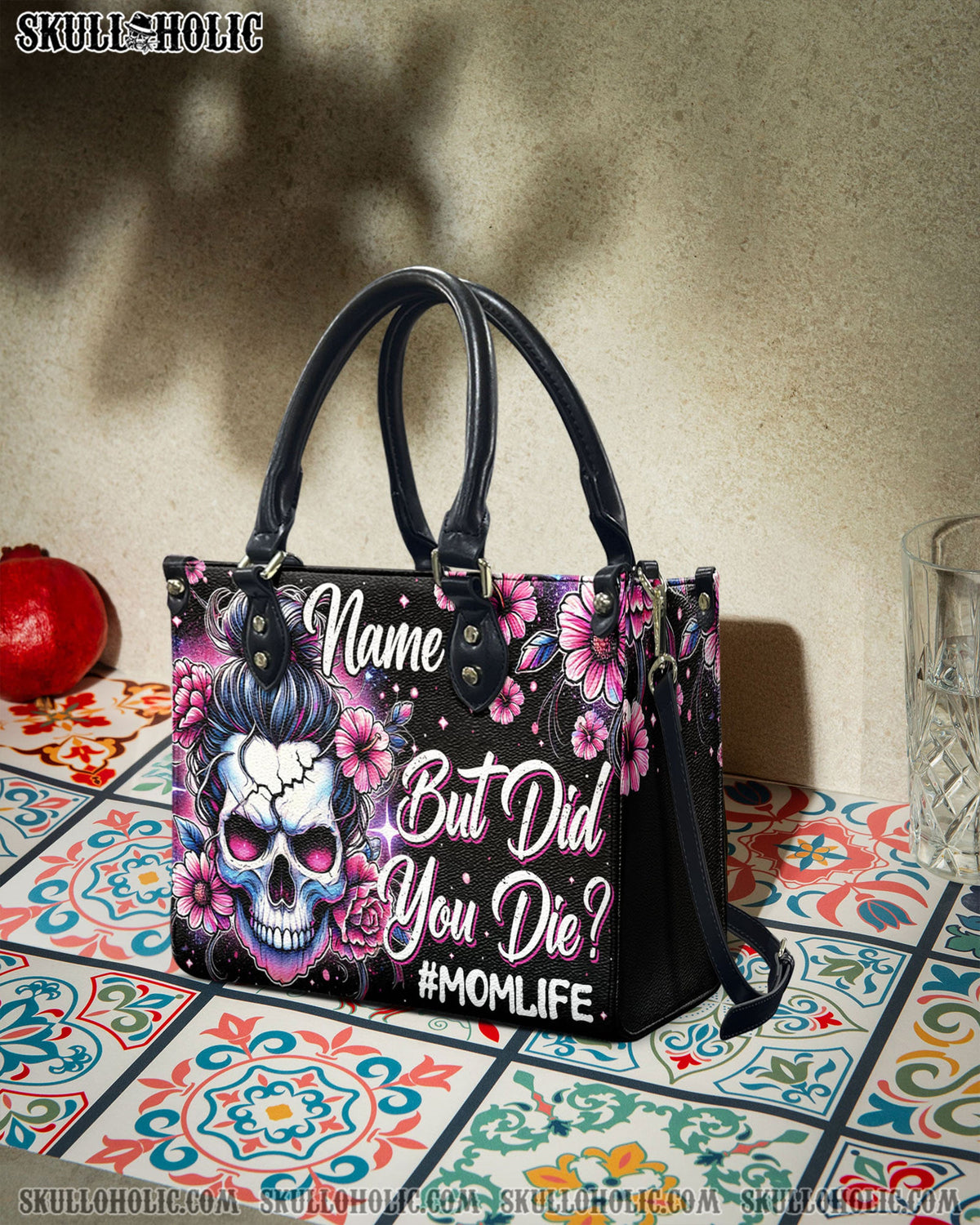 BLISSCORNERS BUT DID YOU DIE LEATHER HANDBAG
