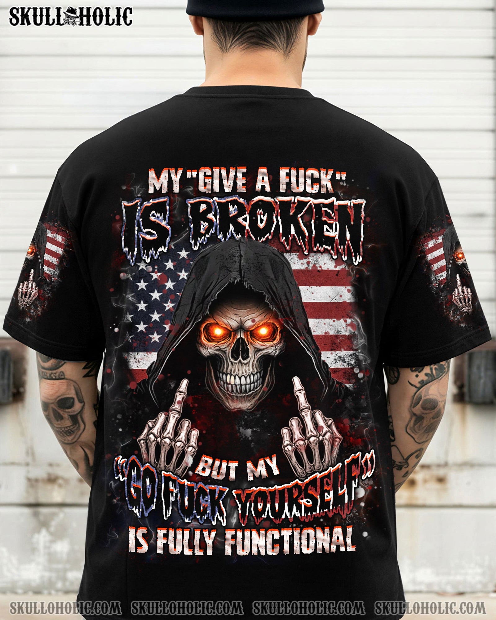 BLISSCORNERS MY GIVE A F IS BROKEN ALL OVER PRINT