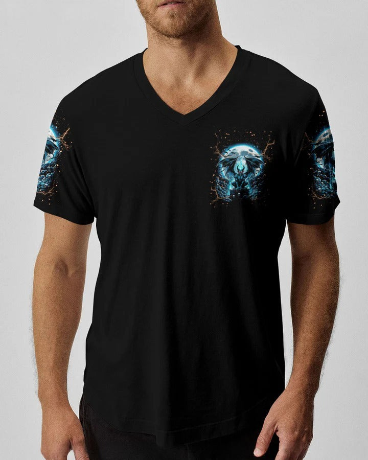 BLISSCORNERS I'M NEVER ALONE SKULL DEMON ALL OVER PRINT 5