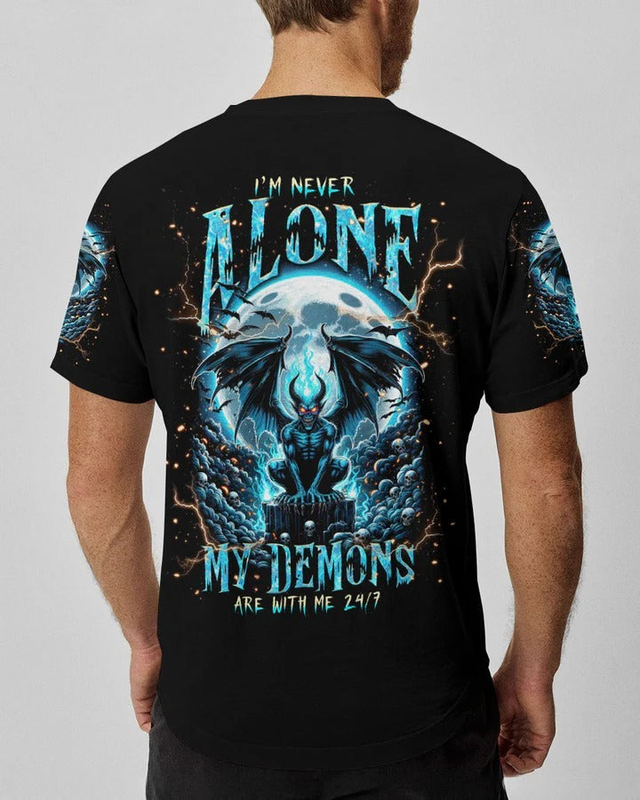 BLISSCORNERS I'M NEVER ALONE SKULL DEMON ALL OVER PRINT 5