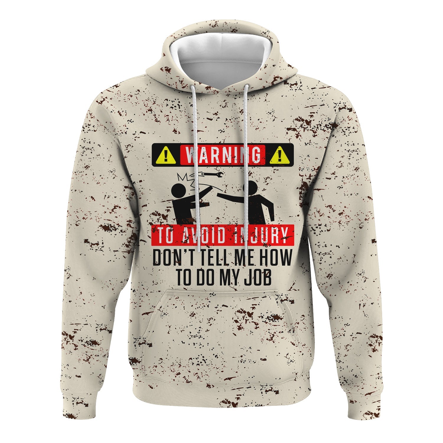 Blisscorners Funny Mechanic Shirt for Men, Warning To Avoid Injury Don’t Tell Me How to Do My Job T-Shirt, Work Humor Novelty Shirt