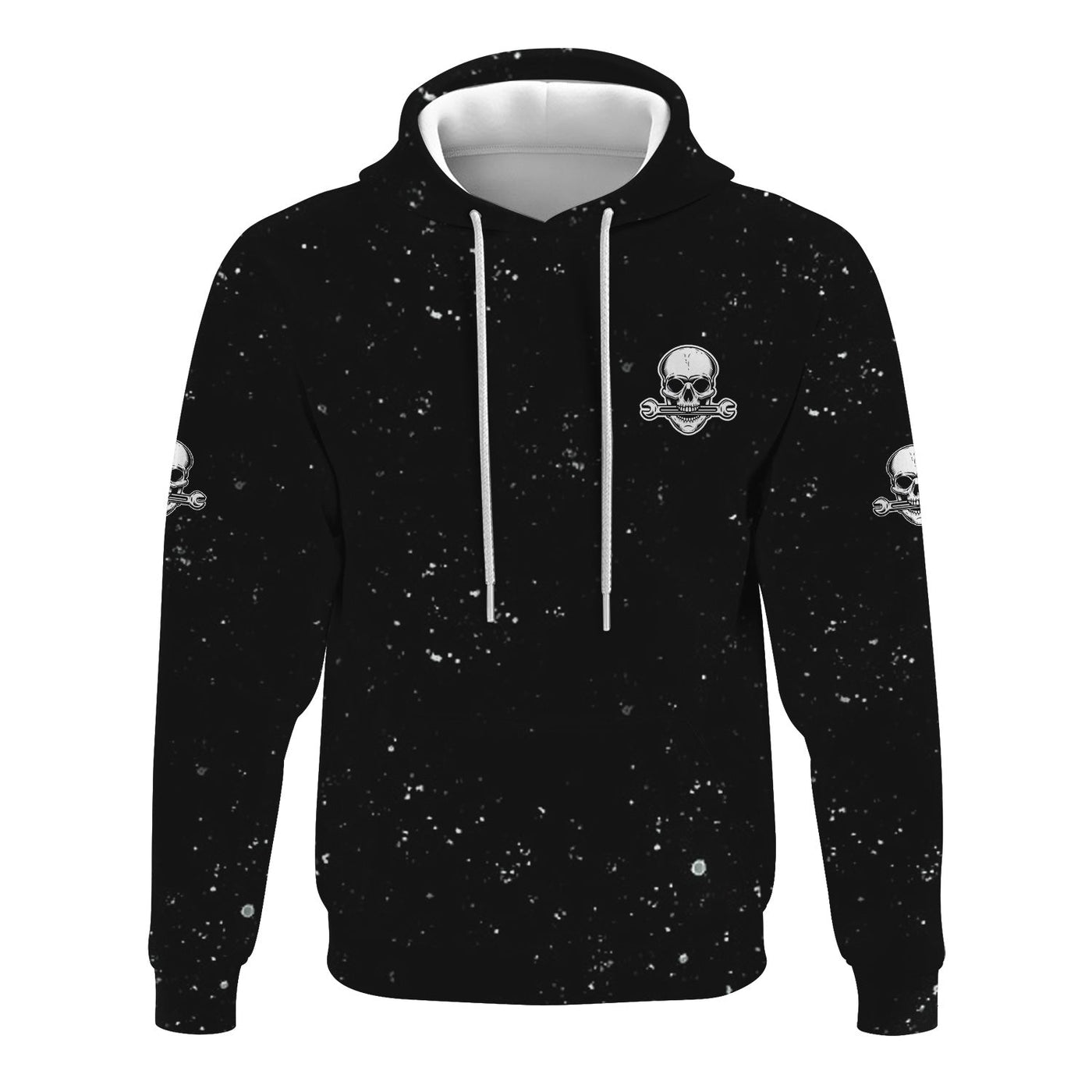 Blisscorners Mechanic Skeleton Shirt, Funny Fix Stupid Graphic Tee, Unique Gift for Mechanics, Skull and Bones Design, Humor Apparel for Auto Repair