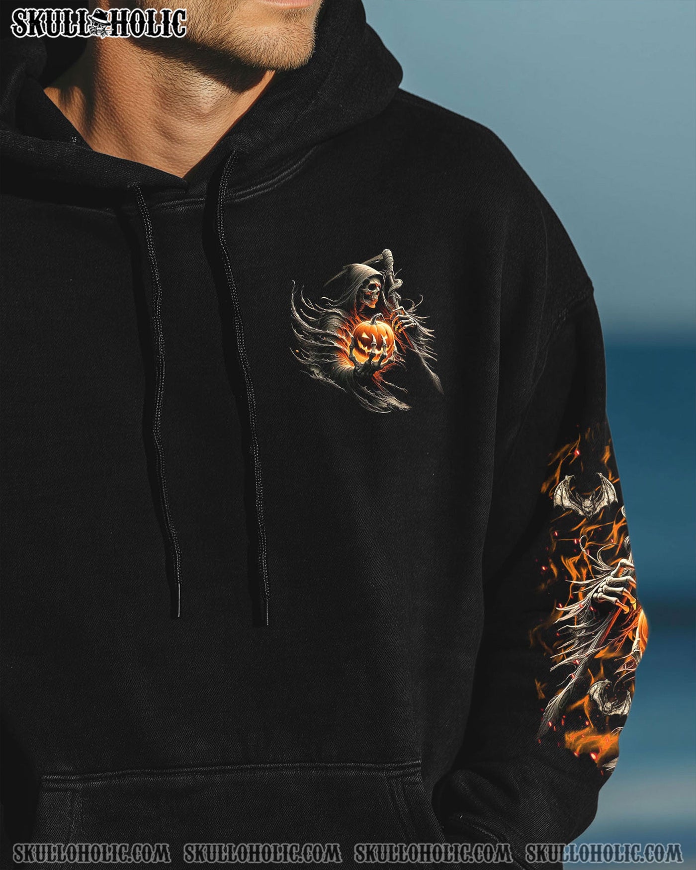 BLISSCORNERS HELLO DARKNESS MY OLD FRIEND HALLOWEEN ALL OVER PRINT