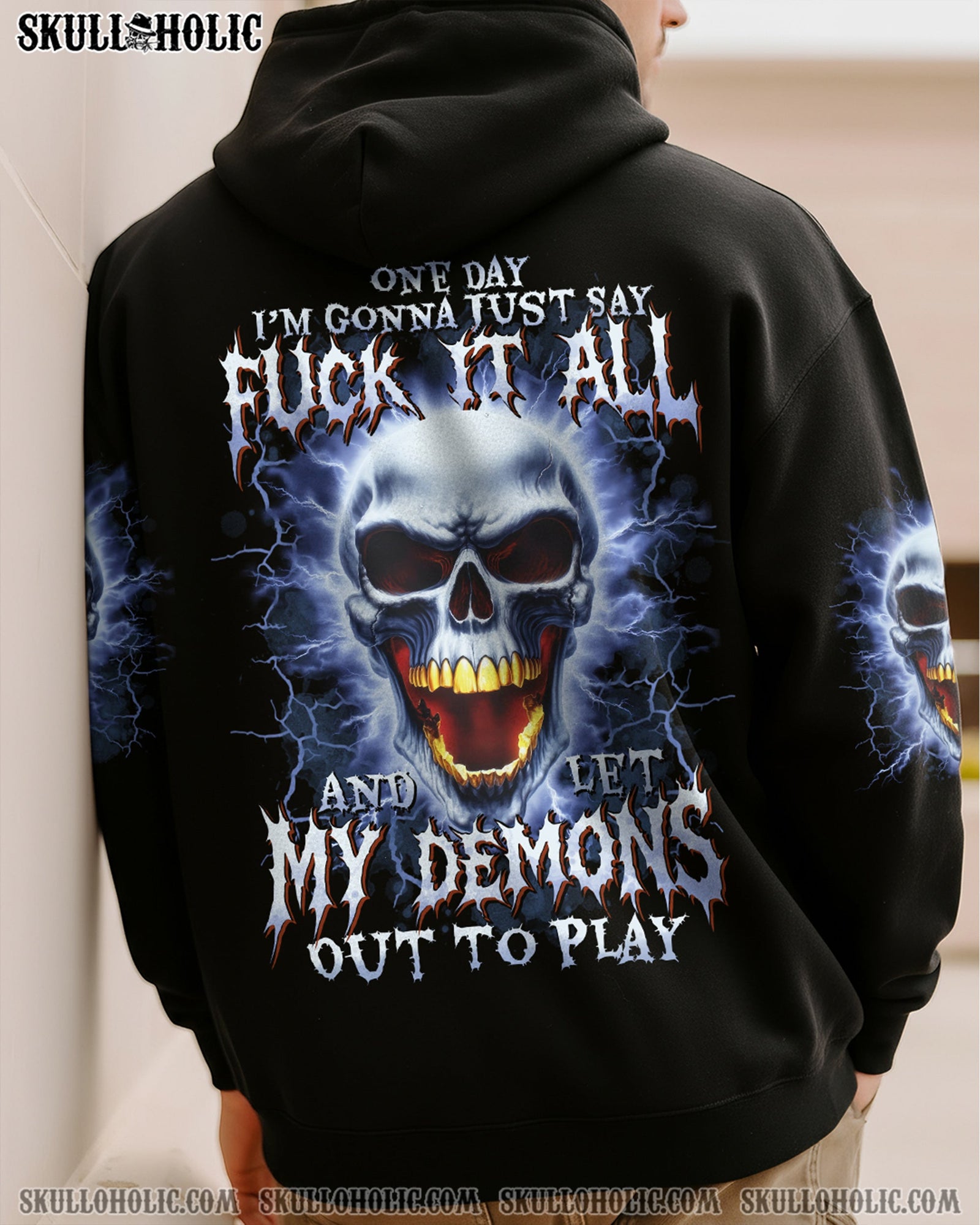 BLISSCORNERS LET MY DEMONS OUT TO PLAY ALL OVER PRINT