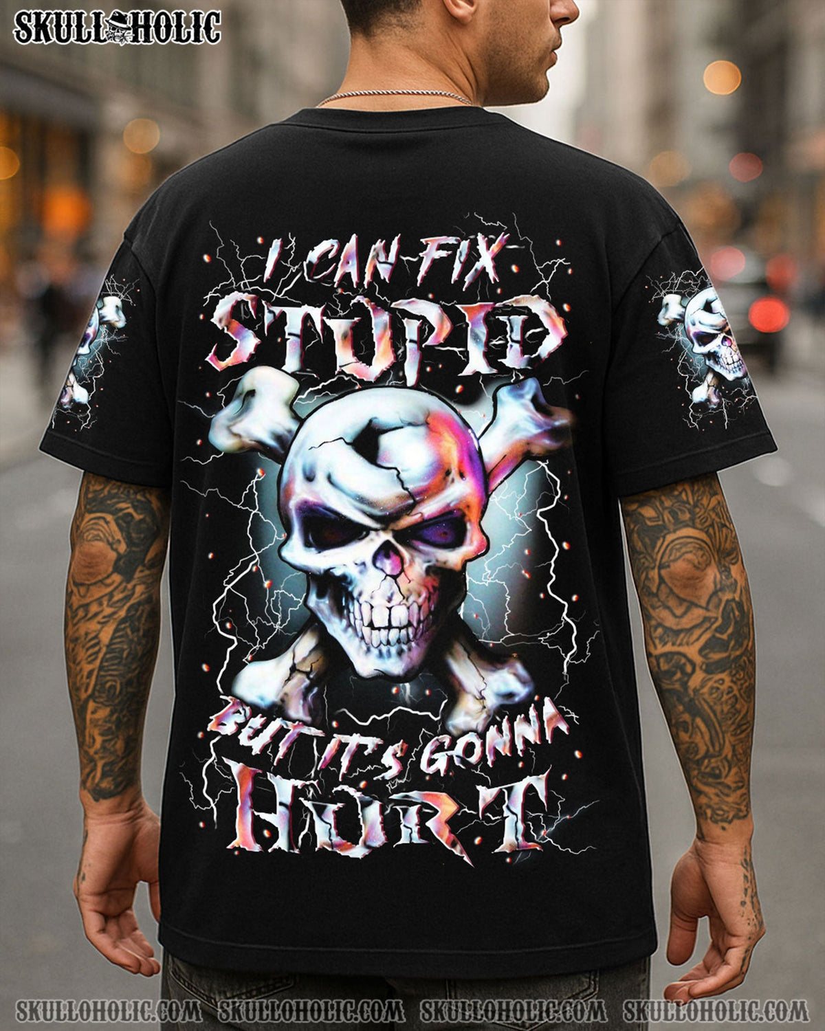 BLISSCORNERS I CAN FIX STUPID BUT IT'S GONNA HURT ALL OVER PRINT