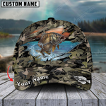 Blisscorners Panfish Fishing Lure Camouflage Customized Name 3D Cap