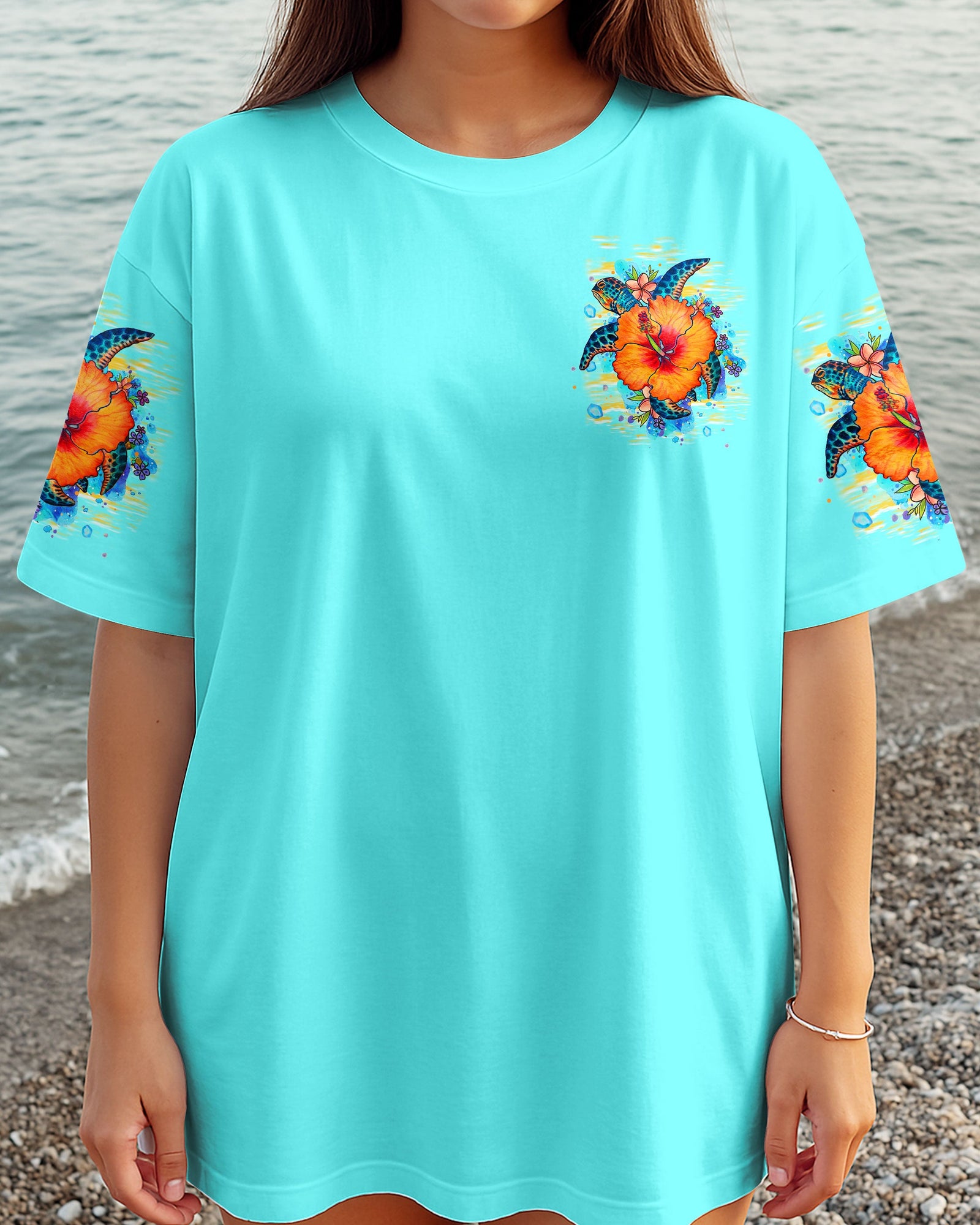 BLISSCORNERS SALTY BUT SWEET TURTLE  ALL OVER PRINT