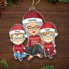 Christmas Joy Is Found In Family Bonds - Family Personalized Custom Ornament - Acrylic Custom Shaped - Christmas Gift For Grandma