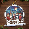 Besties Make The Best Christmas Memories - Bestie Personalized Custom Ornament - Acrylic Custom Shaped - Christmas Gift For Best Friends, BFF, Sisters