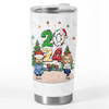 Christmas Eve Is For Families To Share - Family Personalized Custom Tumbler - Christmas Gift For Family Members