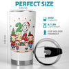 Christmas Eve Is For Families To Share - Family Personalized Custom Tumbler - Christmas Gift For Family Members