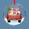 Custom Photo Every Ornament Is A Piece Of Our Family Story - Family Personalized Custom Circle Glass Ornament - Christmas Gift For Family Members