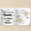 Cherishing Moments With Family This Holiday - Family Personalized Custom Mug - Christmas Gift For Family Members, Siblings, Brothers, Sisters