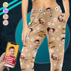 Custom Photo Best Grandma Ever - Family Personalized Custom Pajama Pants - Christmas Gift For Mom, Grandma